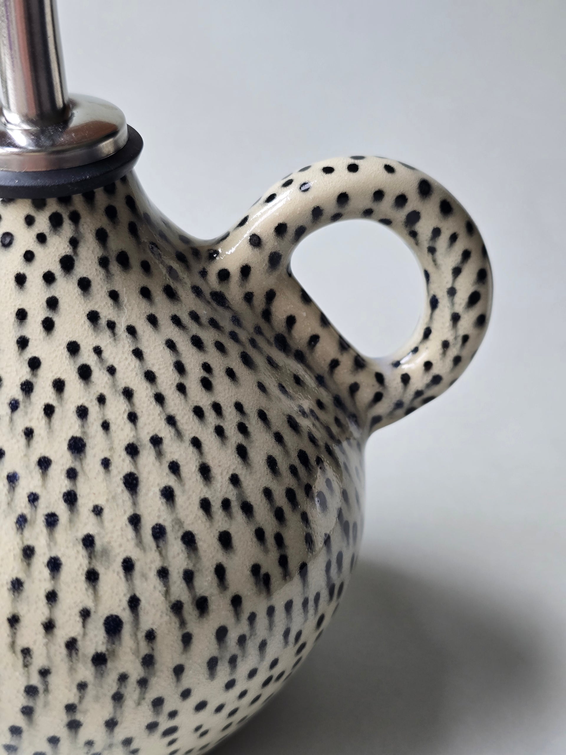 Spotty Olive Oil Bottle