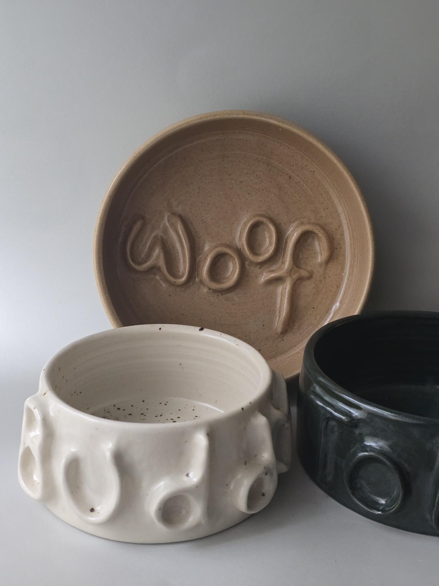 Bespoke Pet Bowl in Honey - Made to order