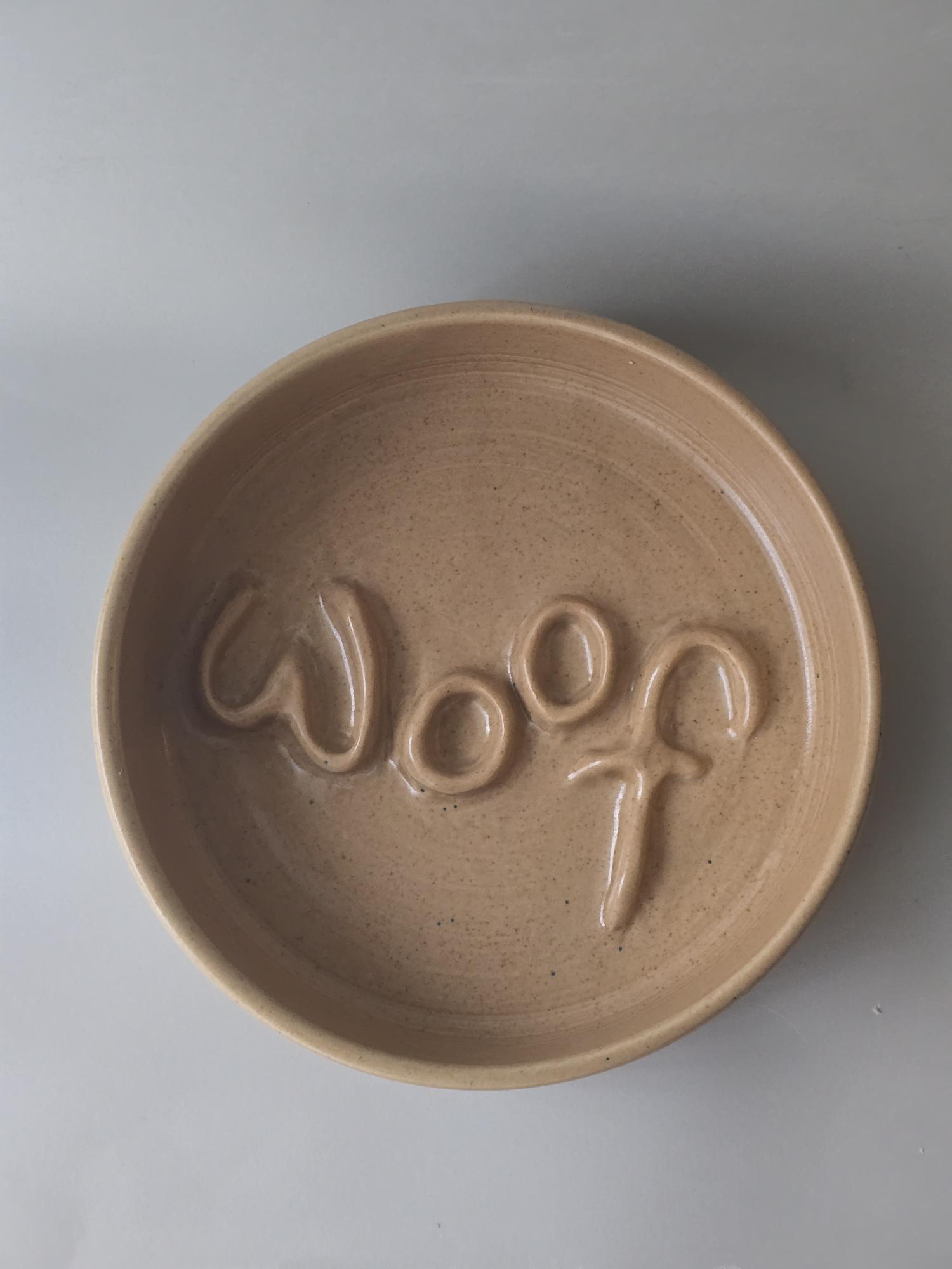 Bespoke Pet Bowl in Honey - Made to order